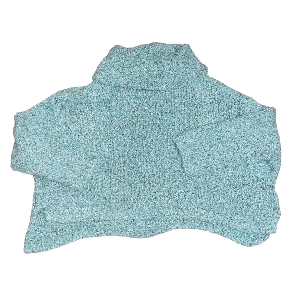Free people cropped high neck sweater